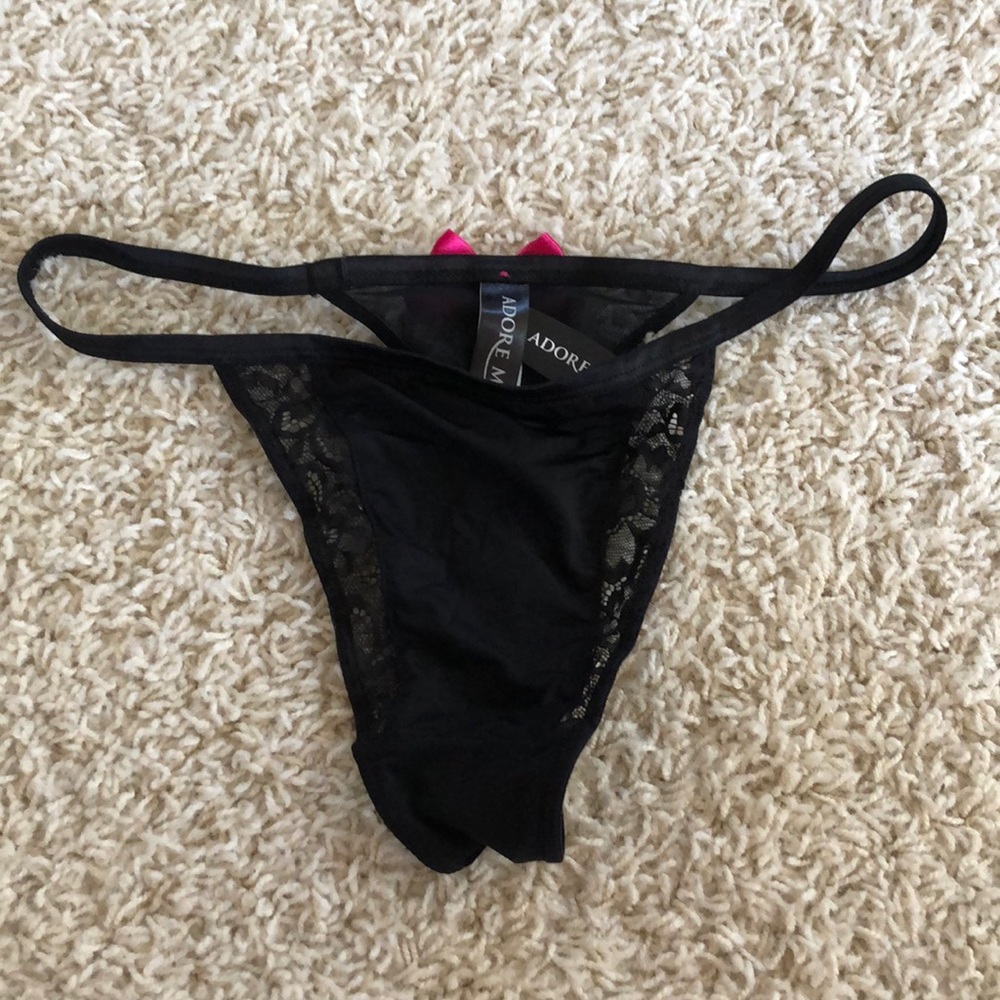 Adore Me Thong with Bow